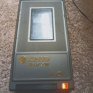 📼Kinyo Silver VHS VCR Video Tape Rewinder TESTED AND WORKING!